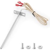 7" Large RTD Probe Temperature Sensor Fit for Rec Tec/Recteq Grill | RTD Probes RT-590 RT-680 RT-700 RT-CMG Compatible with Beast RT-TMG Chuckwagon Wood Pellet Grills