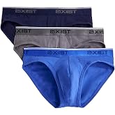 2(X) IST Men's Cotton Stretch No Show Brief 3-pack