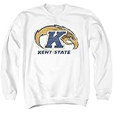 LOGOVISION Kent State University Distressed Primary Logo Unisex Adult Crewneck Sweatshirt