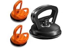 3 PCS Car Dent Puller,Dent Remover Tool for Cars Body,Glass,Screen,Objects Moving (1 Large + 2 Small)