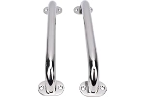 FAUOSWUK Boat Grab Rail Handle Marine Grade Heavy Duty Stainless Steel Versatile Applications for Yacht 2PCS
