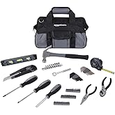 �鶹�� Basics 65 Piece Home Basic Repair Tool Kit Set With Bag