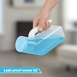 JFA Supplies Male Urinal Bottle 1L with Glow in the Dark Lid view 5