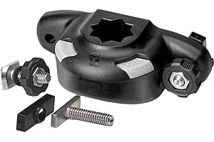 RAILBLAZA SidePort Tracloader 90 Degree Gunnel Track Mount for Boats, Compatible with Tracker, Crestliner, Lund, Lowe and More