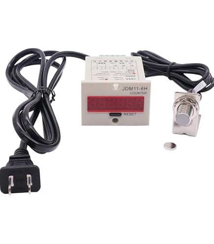 Digitaler 5-Stellungs-Zähler 0–99999 Mit Magnetsensor – LCD, Für Produktionslinien & Maschinen