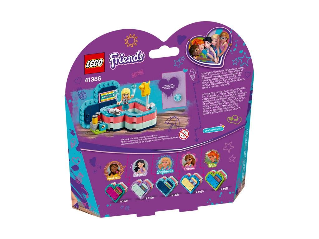 LEGO 41386 Friends Stephanie's Summer Heart Box