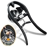 Traumlife Egg Cracker Egg Separator Tool, Handheld Egg Opener with Egg Yolk White Separator Food Grade Eggshell Cutter Creati
