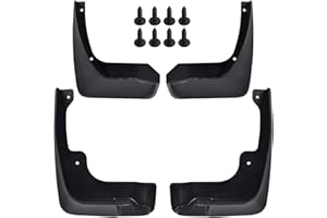 SPEEDWOW Mud Flaps Splash Guards Fit for 2007-2011 Toyota Camry,Front and Rear 4 Piece/Set
