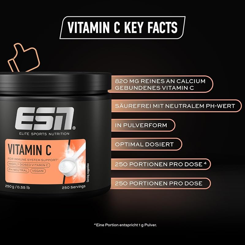 Vitamin C, 250 g Pulver