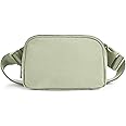 ODODOS Unisex Mini Belt Bag with Adjustable Strap Small Fanny Pack for Workout Running Traveling Hiking, Desert Sage