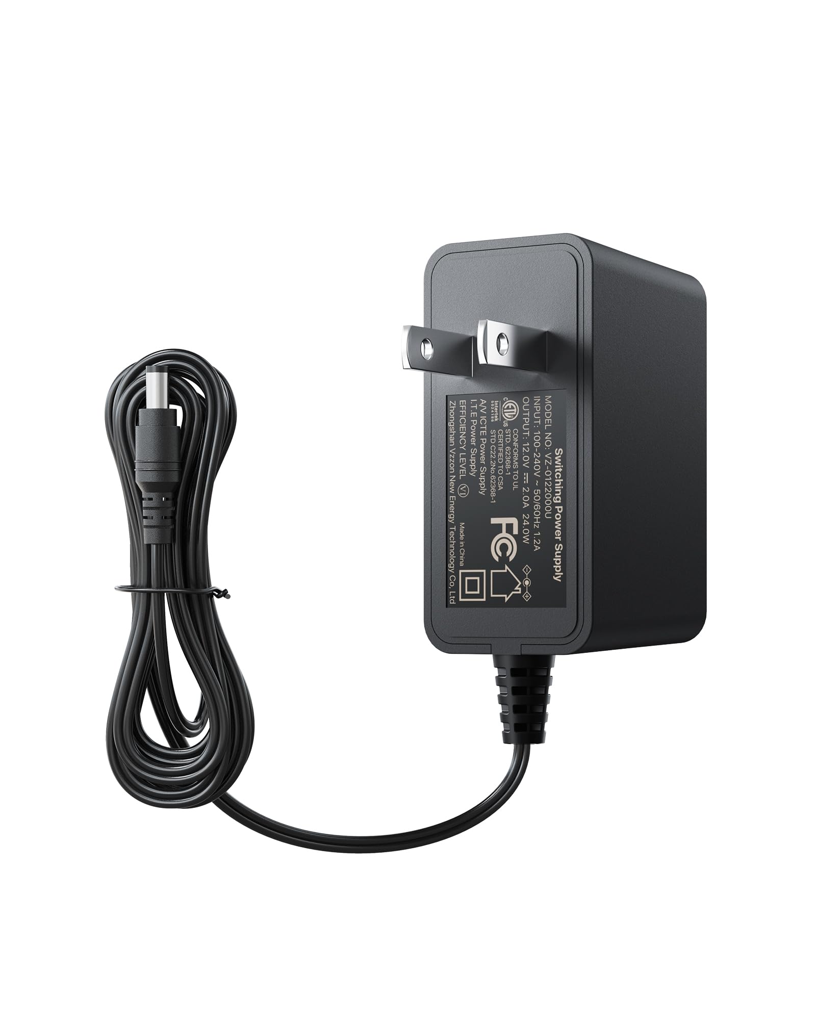 Photo 1 of ZOSI DC 12V 2A 2000MA US CCTV Power Supply Adapter for Home Security Camera Surveillance System