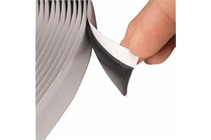 TZGP Butyl Rubber Sealant Tape, Butyl Rubber Sealant, RV and Marine Boat Windows and Sealing Butyl Tape, Outdoor Waterproof Putty Tape Rubber Caulking Tape (0.75in x 36.2in, Black)