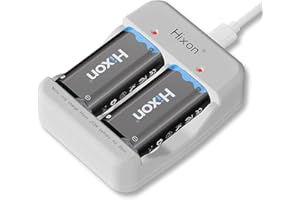 HIXON Xbox Rechargeable Battery Pack,2 Pack Rechargeable Batteries with Xbox one Controller Charger,Compatible for Xbox One/Xbox One S/Xbox One X/Xbox One Elite/Xbox Series S
