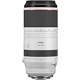 Canon RF100-500mm F4.5-7.1 L is USM Lens, Super-Telephoto Zoom Lens, Compatible with EOS R Series Mirrorless Cameras, White