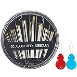 Eketirry Premium Hand Sewing Needles，30-Count