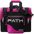 Pyramid Path Pro Deluxe Single Bowling Ball Tote - Holds One Ball, One Pair Shoes Up to Mens 15