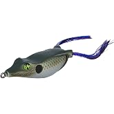 Frog Factory Biggie Boom 90 Hollow Body Frog Topwater Bass Fishing Lure, 7/8 oz