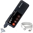 Professional Rechargeable Diamond Tester Pen with UV Light,High Accuracy Jewelry Diamond Tester,Electronic Diamond Gem Tester and Tester Pen-Diamond Selector for Novice and Expert(Diamond Tester Pen)