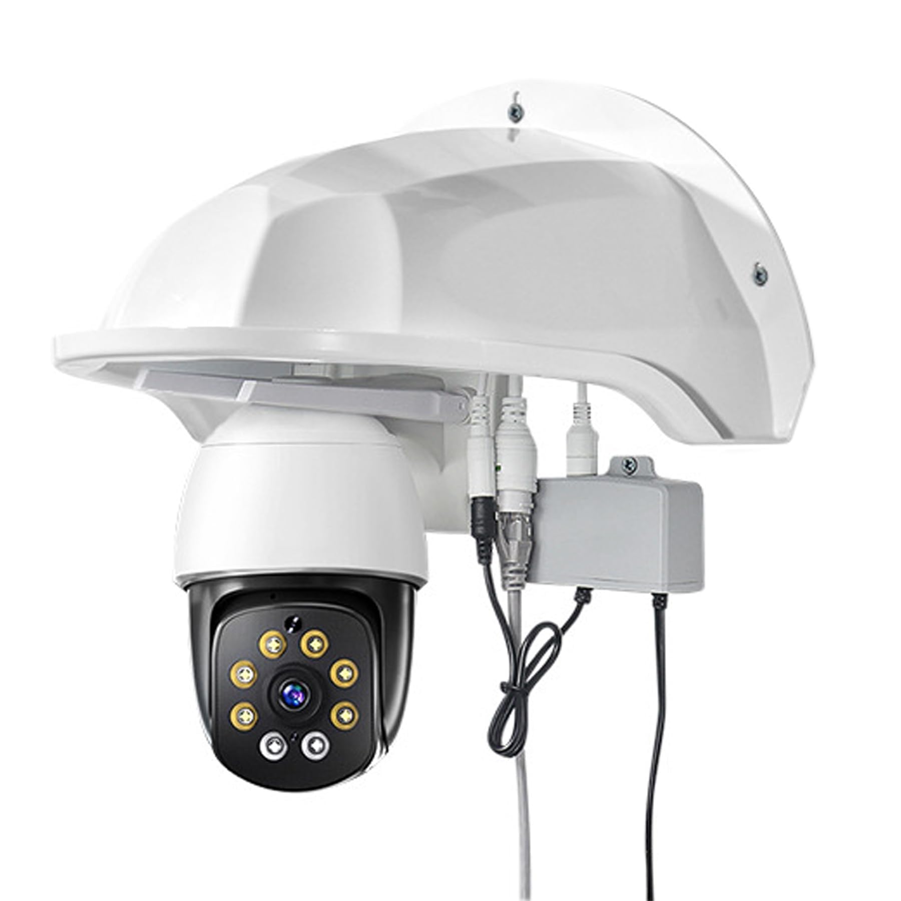 Surveillance Camera Cover, Rain Protection/Sunshade for TP-Link Tapo C500/C510W/C520WS/C410/C310/C320WS, Compatible with Dome/Bullet/CCTV Cameras, Waterproof and UV Protection
