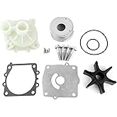 WINGOGO 61A-W0078-A3 Water Pump Repair Kit with Housing Replacement for Yamaha Outboard V6 150 175 200 225 250 300 HP Replaces Boat Motor Engine Parts Sierra 18-3396 61A-W0078-A2-00 61A-W0078-A3-00