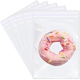 200 Pcs -4" x 6" Clear Plastic Cellophane Bags-1.4 mils Thick Self Sealing Cello Bags for Bakery, Cookies, Photo,Prints, A1 C