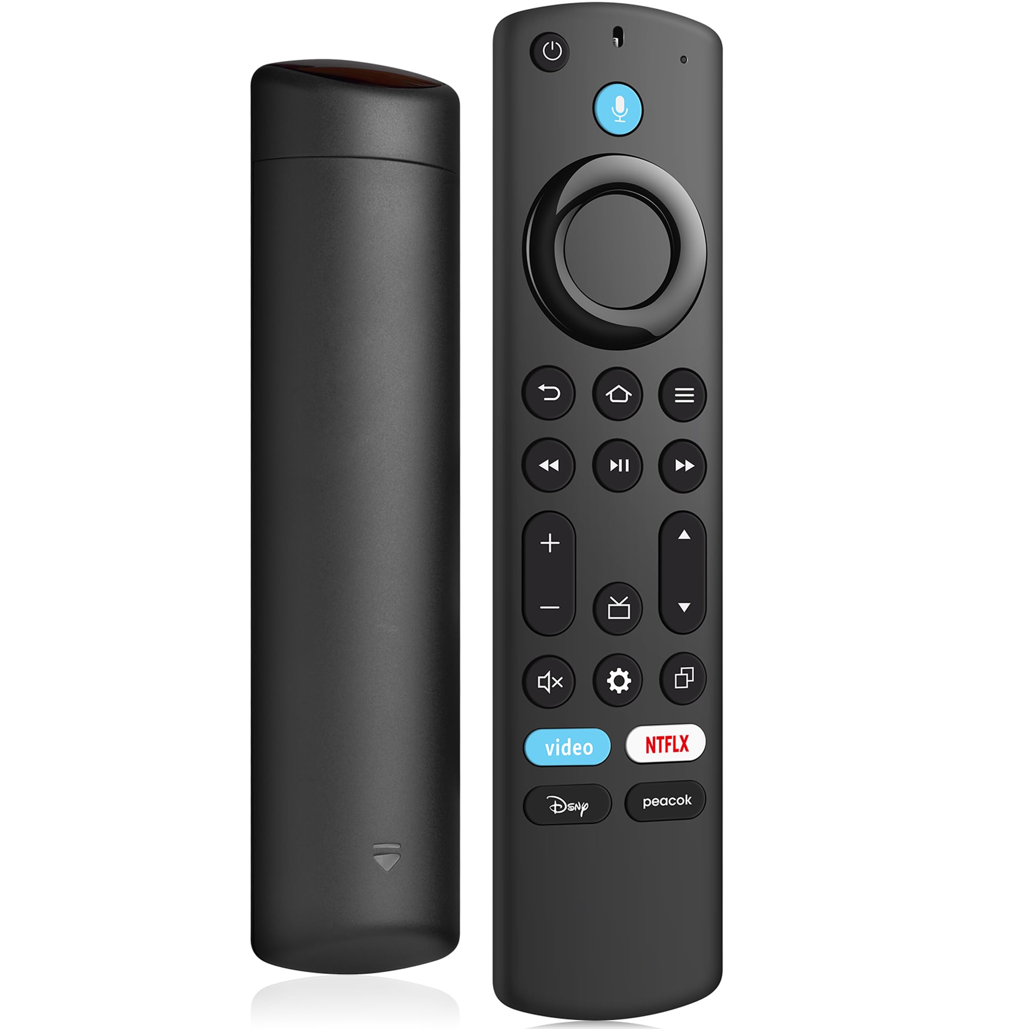 Photo 1 of Voice Remote Replacement for All Fire-Series, TV Cube/Stick, Compatible with Stick 4K Max/4K (1st/2nd Gen), Stick (2nd/3rd Gen)/Stick Lite/HD, Omni Series, Insignia/Toshiba/Pioneer Smart TV