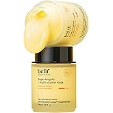 belif Vitamin C Overnight Butter Mask – Hydrating & Rejuvenating Sleeping Mask with Multi Vitamin Complex for Plumping Dull Skin & Refining Uneven Texture, Korean Skincare, 2.5 fl.oz