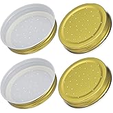 4Pcs Bee Water Feeder Beekeeping Equipment, Metal Beehive Waterer Lid, Easy Installation for Bee Feeding Beekeeping Equipment Tools