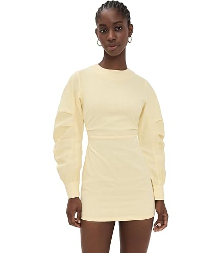 Lioness Women's Martini Long Sleeve Mini Dress, Onyx, XS at Amazon Women's Clothing store