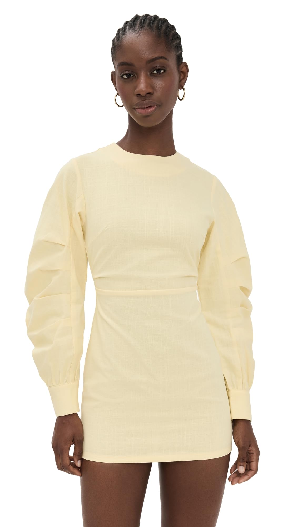 Photo 1 of Lioness Women's Blooming Mini Dress, Butter, Yellow, S