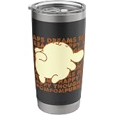 Pompompurin Happy Thoughts Nap Time Stainless Steel Insulated Tumbler