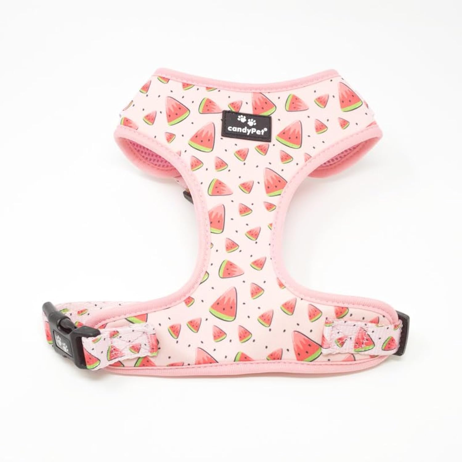 Adjustable Dog Harness Neck Chest Anti Pull Vest Neoprene Breathable Mesh