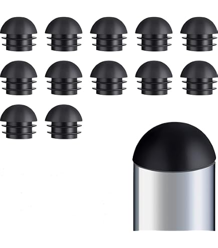 M METERXITY 6-Pack Plastic Inserts For Round Tubes – M8 Thread, 38mm OD, Chair/Table Leg Plugs - View #6