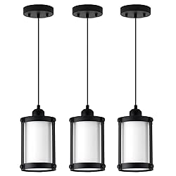 Osimir Black Pendant Lights Kitchen Island 3