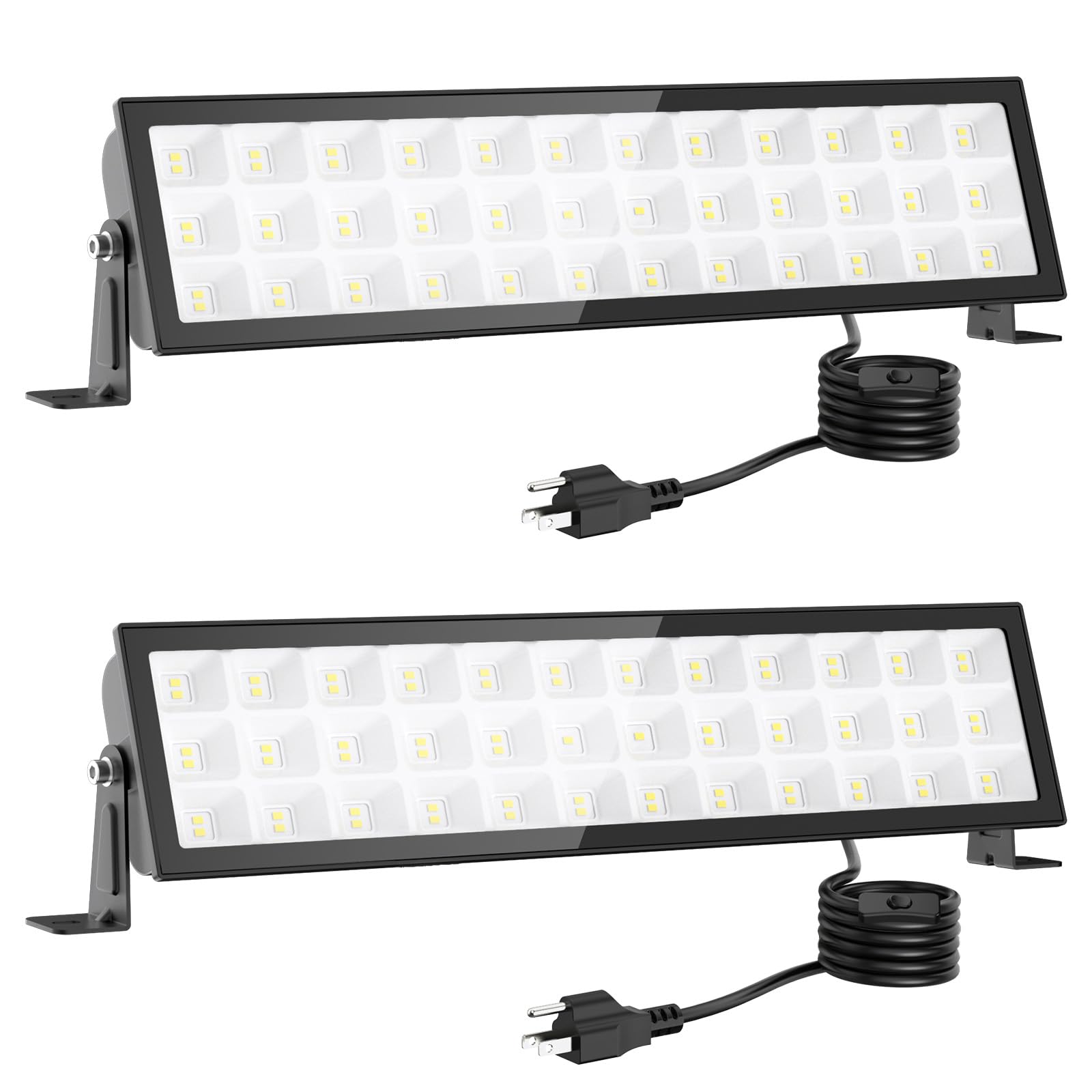 Shop Lights for Workshop,2pack 100w Led Shop Light,14000lm Super Bright ...