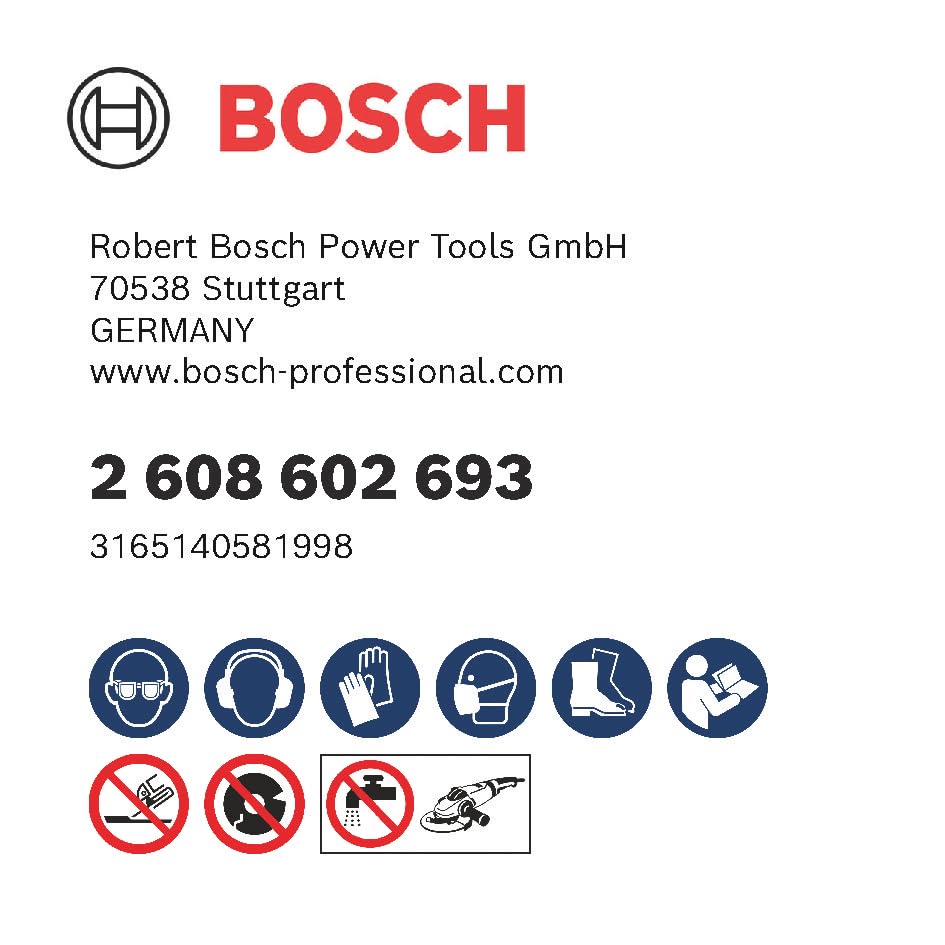 Bosch 1x PRO Marble Diamanttrennscheiben für 22,23‑mm-Bohrung und große Winkelschleifer (für Weichgestein, Marmor, Ø 230 mm, Professional Zubehör Großer Winkelschleifer) 8