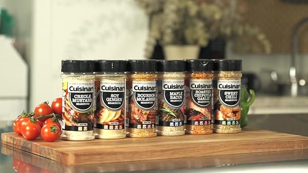 CUISINART BOURBON MOLASSES SEASONING – SAVORY AND SWEET – CGSS-551