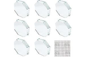 FUATY Glass Fabric Sewing Weights, Glass Pattern Weights for Sewing or Cutting Paper Weights Cloth Dressmaking Pattern Making and Sample Cutting Weights (8 Pieces)