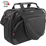 KROSER Laptop Bag 15.6 Inch Laptop Briefcase Laptop Messenger Bag Water Repellent Computer Case Laptop Shoulder Bag Durable T