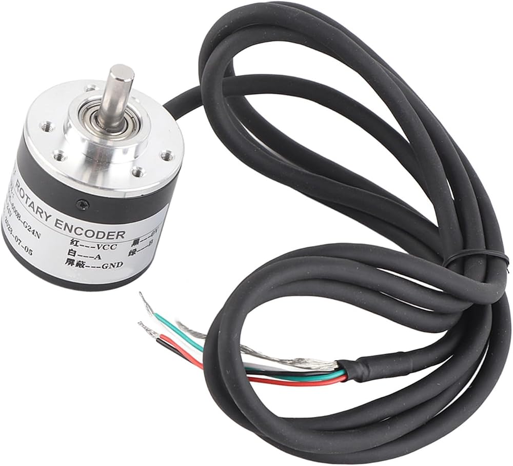 Cocoarm 600P/R Magnetoelectric Incremental Rotary Encoder 5-24V AB 2-Phase 6mm