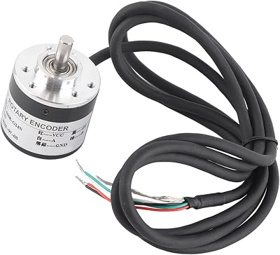 Cocoarm 600P/R Magnetoelectric Incremental Rotary Encoder 5-24V AB 2-Phase 6mm