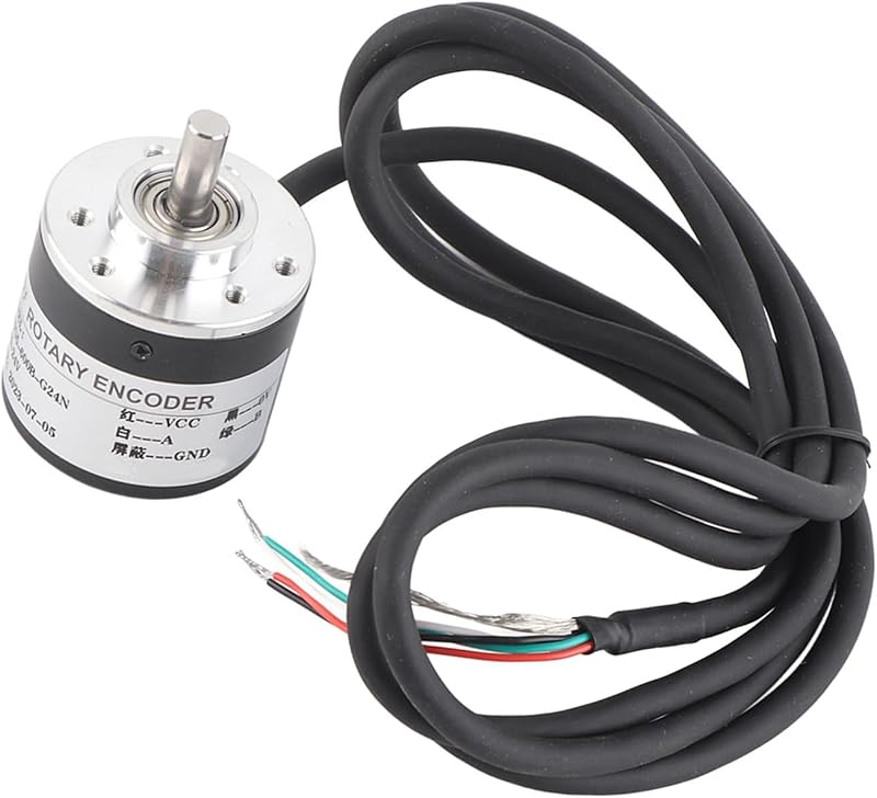 Cocoarm 600P/R Magnetoelectric Incremental Rotary Encoder 5-24V AB 2-Phase 6mm