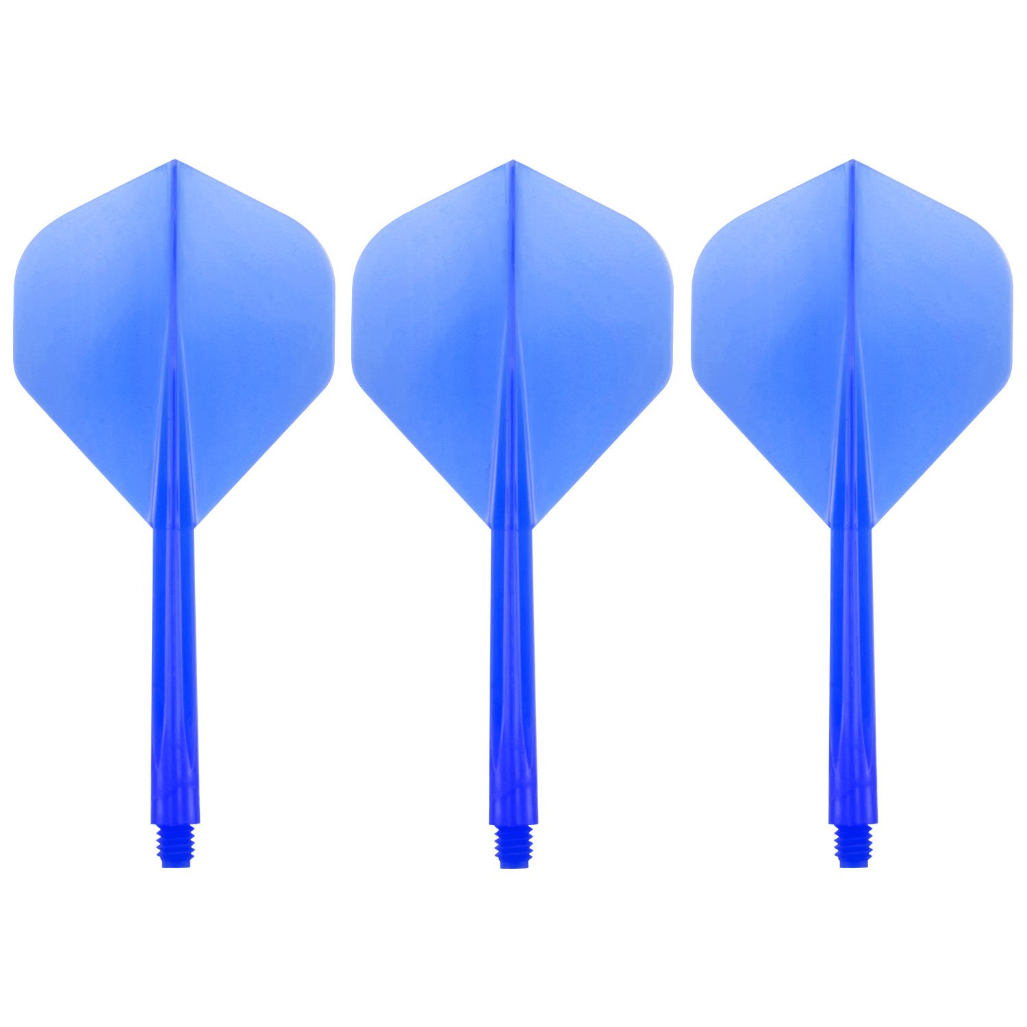 Condor Zero Stress Flight System | Standard Size | Dart Flights | Multiple Sizes | Multiple Colours (Clear Blue, Long)