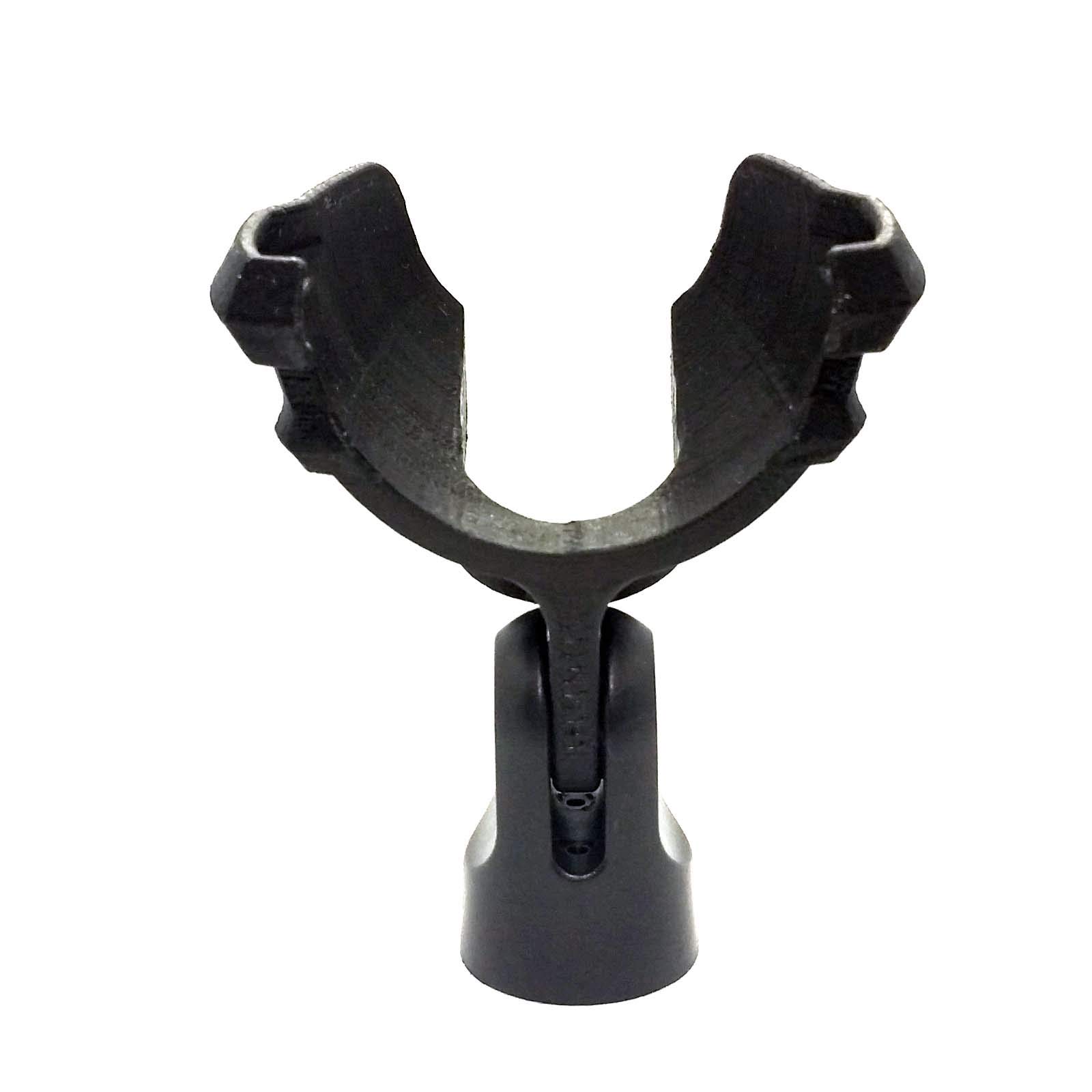 Ammo Clip JT-30 - Bullet Mic Holder for Hohner Blues Blaster, Astatic JT-30 And Other Similar Harmonica Microphones (Natural Black)