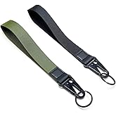 OWMOSYX 2 Pcs Wrist Lanyard for Keys Short Hand Wristlet Strap for Men and Women, Key Chain Holder for Car Key Id Badges Card Wallet Phone