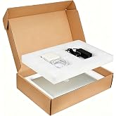Laptop Shipping Box Great for Laptop Shipping or Storage | Laptop Box Cardboard Secure Mailer Box Great for Laptop Shipping, Fits Most Screen Sizes Up to 17.6 Inch (White)