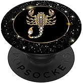Zodiac and Astrology Signs, Birthday Horoscope Scorpio PopSockets Adhesive PopGrip