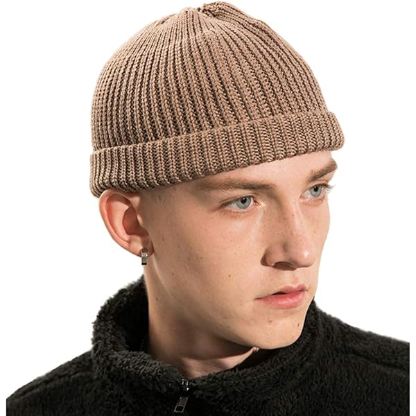 Shadana's Collection Adjustable Ponytail Beanie Hat - Winter Warm Knit Hat With Hole For Ponytail Or Bun (Khaki)