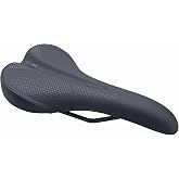 WTB Rocket Bike Seat (Saddle) - Thick Padding - Medium Width - Mountain &amp; Gravel (Steel Rail)
