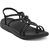Plaka Explore Walking and Hiking Sandals for Women | Comfortable Summer Sandal with Arch Support | Waterproof Comfy Sandals for Travel, Beach or Poolside